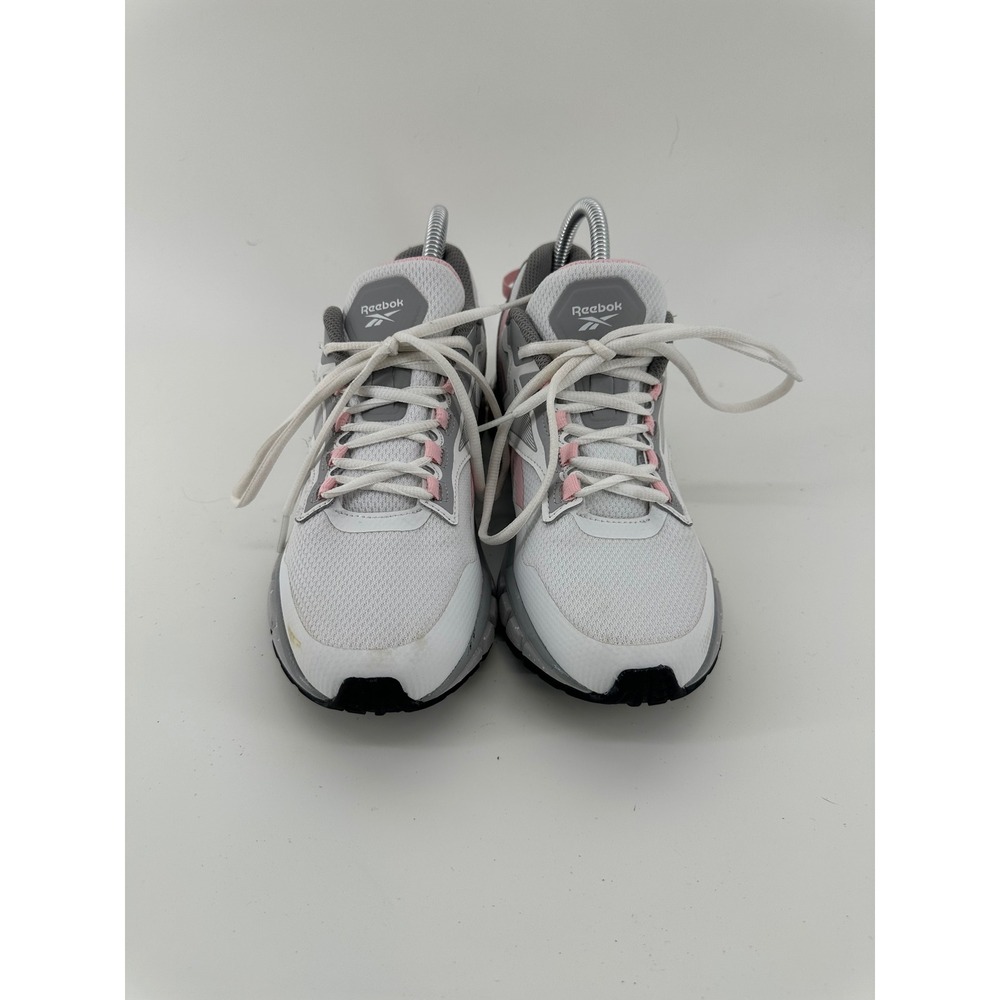 Reebok DMX Galaxy 1 Womens Running Shoes White Grey Pink AR30151 Size 8‎
